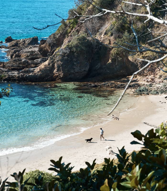 Swimming at Nobbys Beach in Port Macquarie NSW