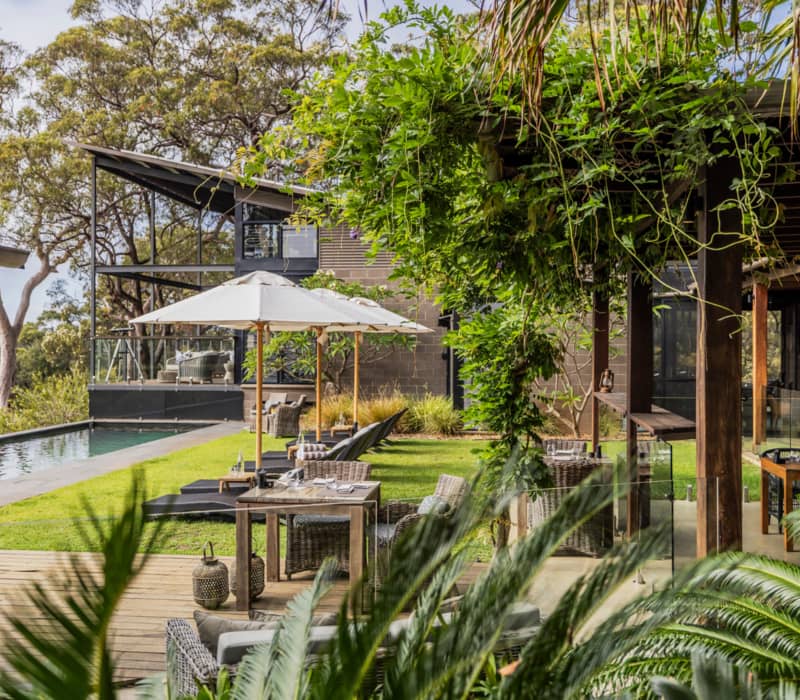 View of Sangoma Retreat and pool