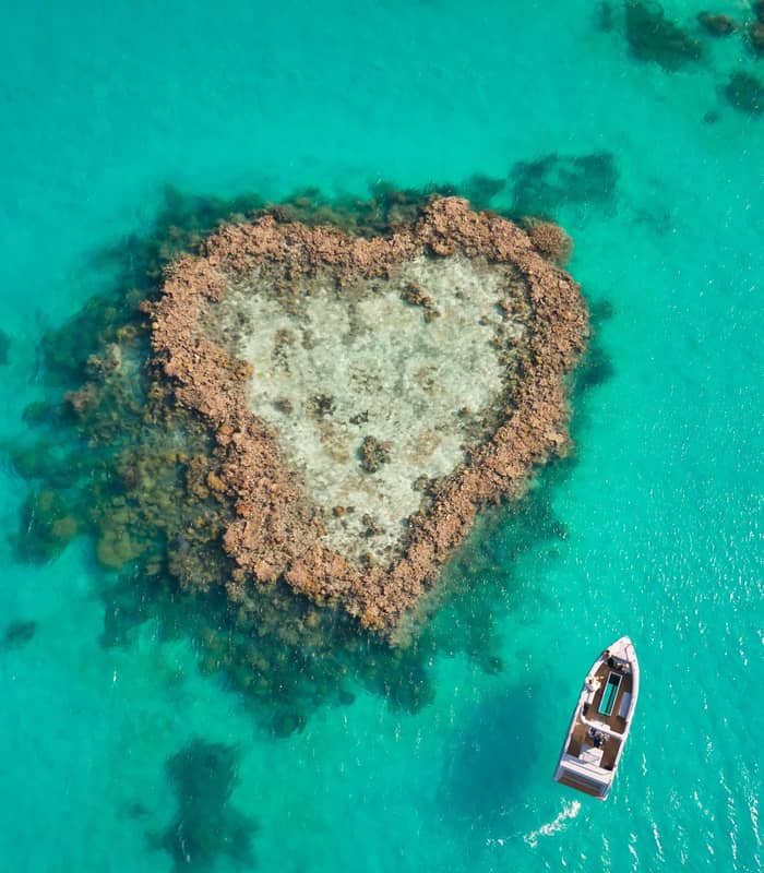 Heart Reef, Whitsundays - Sailing Whitsundays