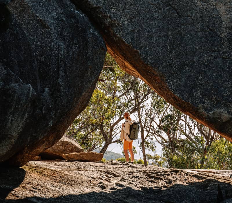 Rocks at Girraween National Park, Ballandean, Queensland, Australia